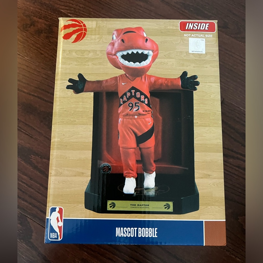 Raptors mascot bobble